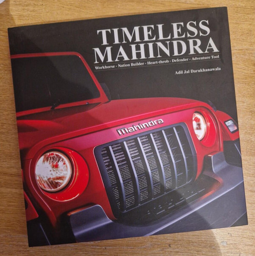 Timeless mahindra jeep book - timeless,