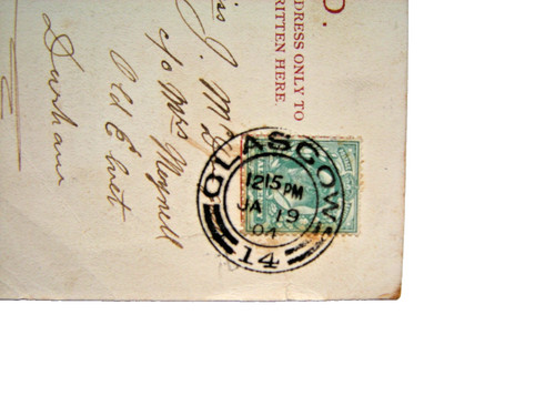Postmark glasgow twin arcs - twin,