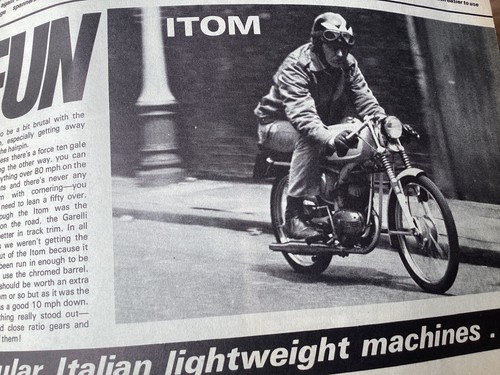 Itom garelli 50cc period - itom,