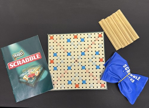 Classic travel scrabble board - scrabble,