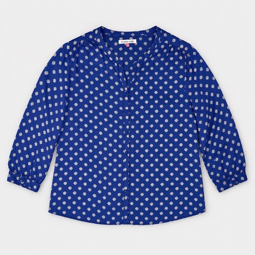 Mudd water blouse 18 blue - &,
