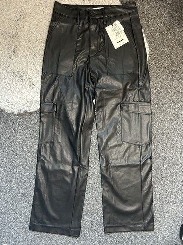 Pull bear black - bear, leather