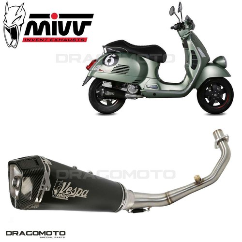 Full exhaust piaggio vespa gts - exhaust,