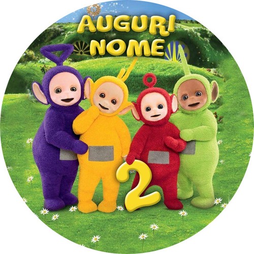 Teletubbies waffle years - waffle,