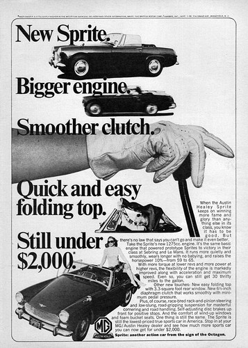 1967 austin healey - sprite, mark
