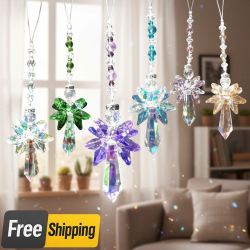 Rainbow guardian angel crystal - guardian,