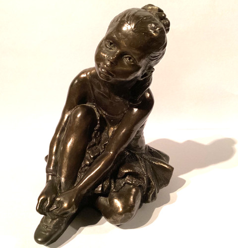 Ballerina cold cast bronze - cold,