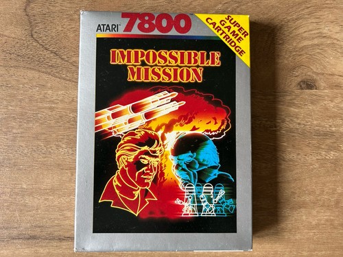 Atari 7800 impossible mission - atari,