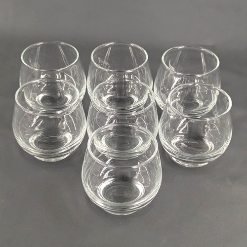 Set clear glass stemless - set, of
