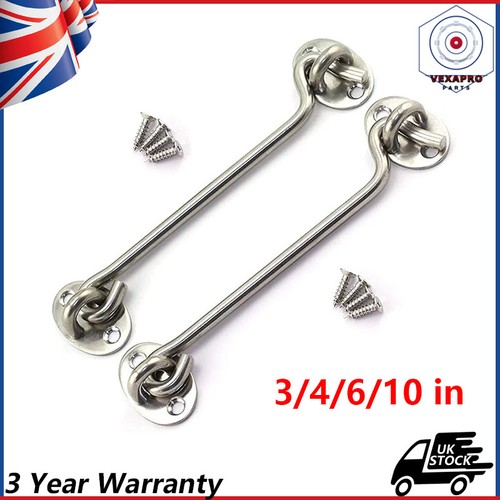 Galvanised steel cabin hook - galvanised,