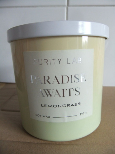 Large twin wick - , candle