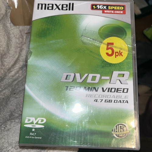 Maxell pack dvd blank - dvd-r,