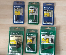 Trend Router Bits - Bundle of Craft and Professional Range - Used