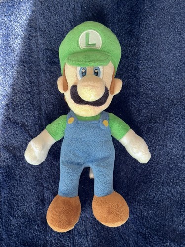 Sanei super mario luigi plush - sanei,