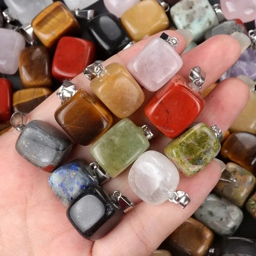 5pcs natural stone - 5pcs, crystal