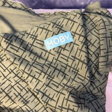 Moby Wrap Baby Carrier Green