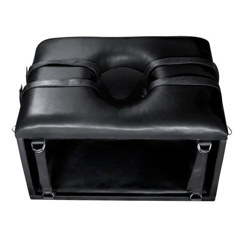 Real black leather - real, queening