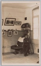 MILITARY Somerset Light Infantry - Dormitory Room or Quarters RP Postcard Unused