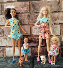 Barbie Doll Bundle Chelsea Puppy Party Adoption HKD86 GXV75 Mattel Part Sets