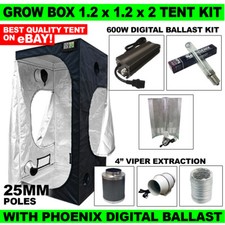 Grow Box Tent Kit ( 25mm Poles