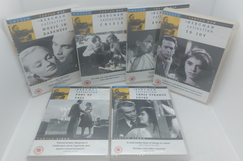 Tartan dvd ingmar bergman - 6x,