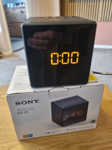 Sony icf led display - sony, alarm