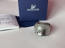 Rare Genuine Swarovski Crystal Nirvana Ring  Size 52 - Boxed