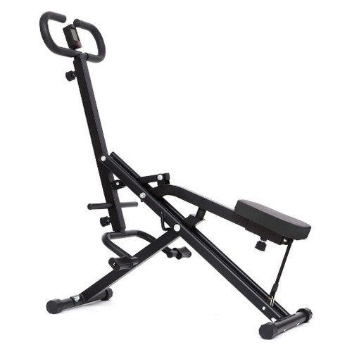 Squat rowing machine - squat, foldable