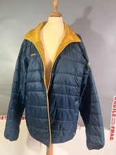 Mammut Men’s Reversible Jacket XL Blue and Yellow Gold Excellent Condition