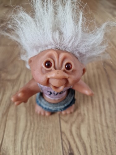 Vintage dam troll 1986 white - troll,