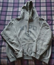 NYPD Hoodie Grey & Blue