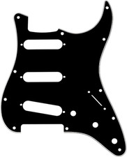 11 Hole SSS Strat Pickguard Scratch Plate for Fender Usa/Mexican Standard Strato