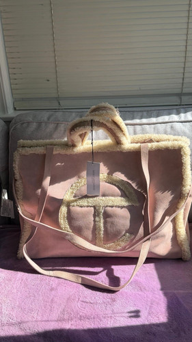 Ugg telfar pink logo tote - x,