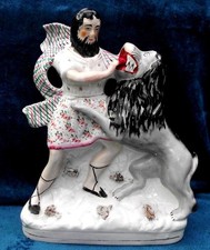 Large Staffordshire Flatback