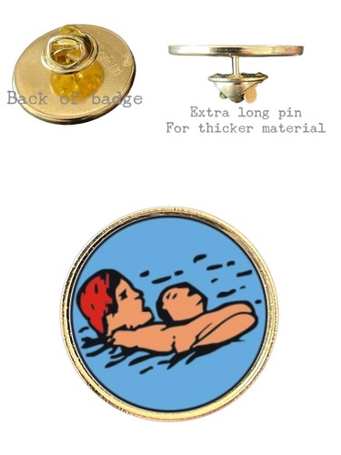 Lifesaving 26mm metal lapel - 26mm,
