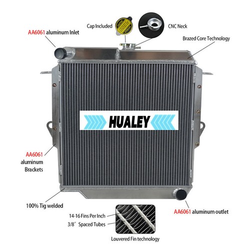 Aluminum radiator for - aluminum,