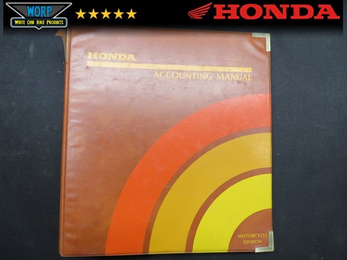 Oem honda dealer binder 1979 - honda,
