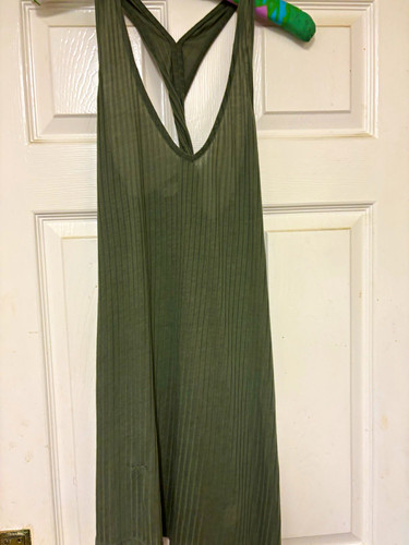 Primark khaki green ribbed - khaki,