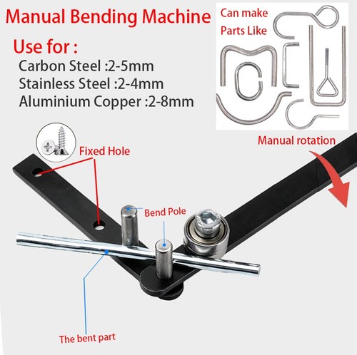 2mm 8mm manual - bender, metal