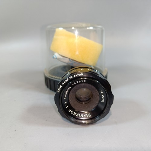 Nikon nikkor 50mm 4 - nikon, el-nikkor