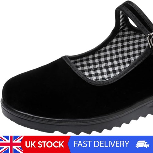 Womens black velvet mary - velvet,