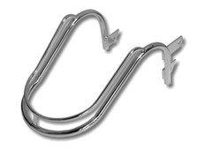 Front fender cover chrome - front,