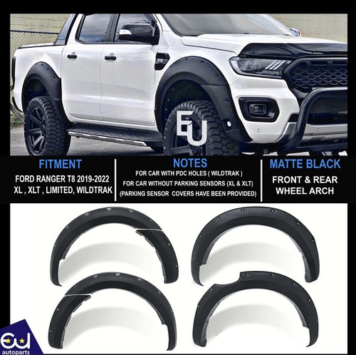 Matte black wheel arch - wheel, fender
