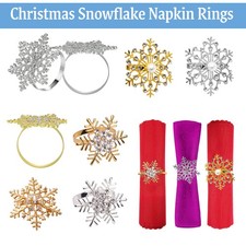1-18pcs Metal Napkin Ring