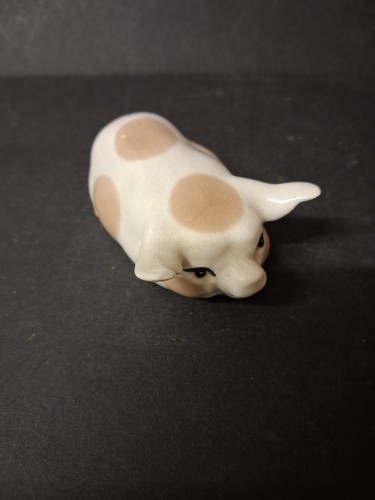 Szeiler pottery miniature - miniature, pig