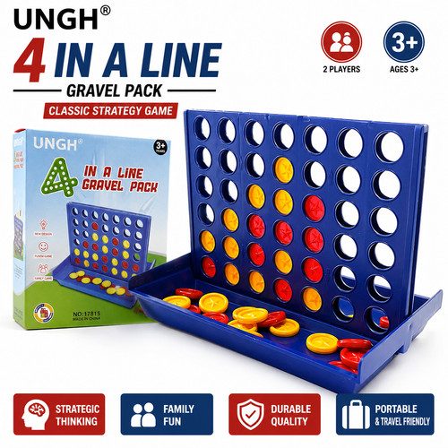 Connect four row - in, a
