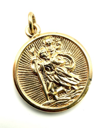 9ct gold saint - 9ct,