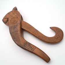 Treen Wooden Nut Cracker