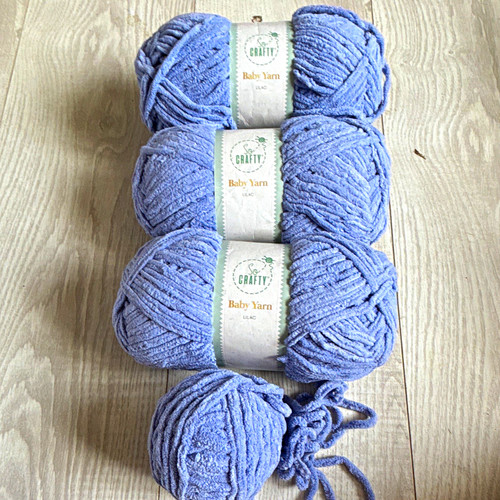 Crafty baby yarn - baby, lilac