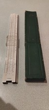 Faber Castell 12 Inch Slide Rule Original Case Made In Nuremberg Germany VG Cond
